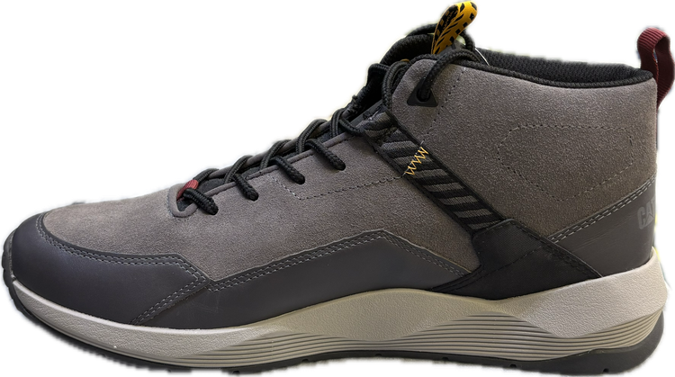 Caterpillar Commute Grey کفش برند طوسی مقاوم با زیره ضدلغزش، مناسب پیادهروی شهری