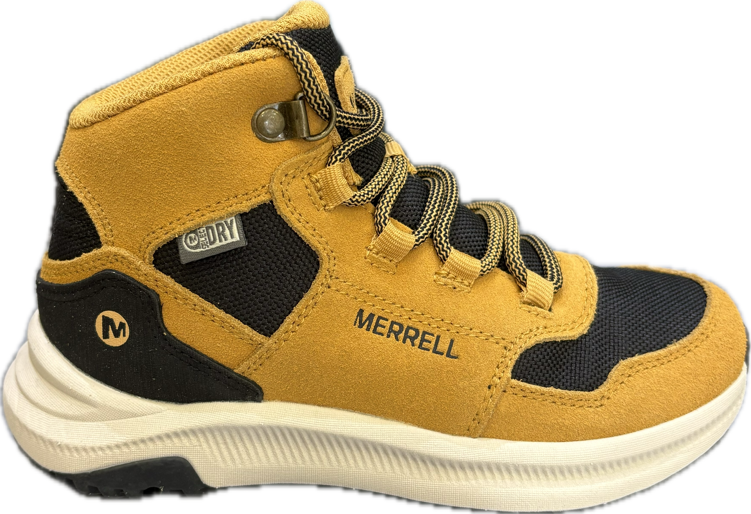 کفش بچه‌گانه Merrell M-Ontario 85 ضدآب رنگ گندمی، مناسب استفاده روزمره و فضای بیرون