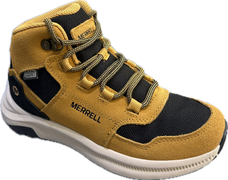کفش ضدآب Merrell M-Ontario 85 رنگ Wheat برای کودکان، مناسب هوای بارانی و مسیرهای ناهموار