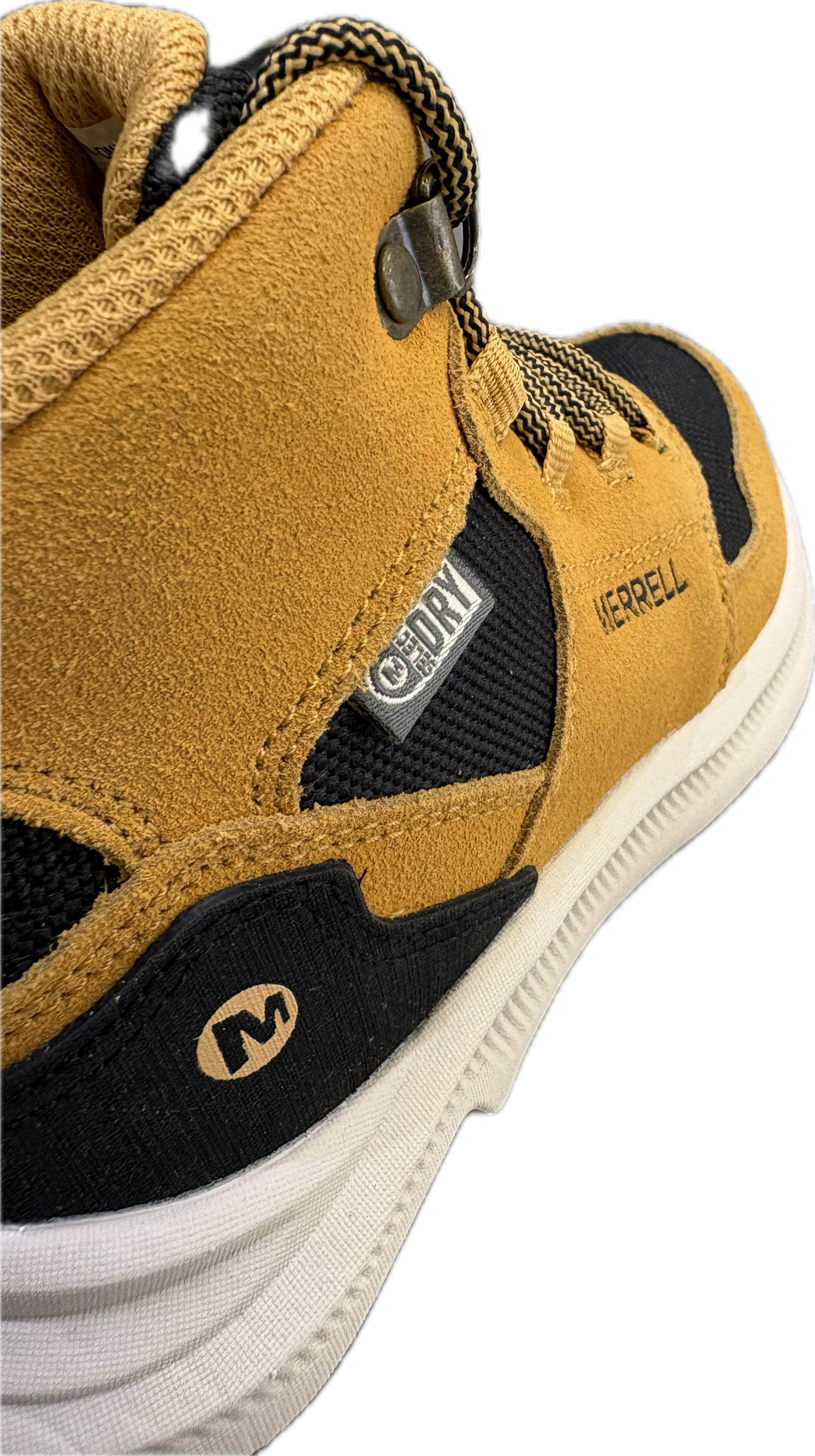 کفش بچه‌گانه Merrell M-Ontario 85 رنگ گندمی، مقاوم، ضدآب و مناسب فعالیت‌های روزانه کودک