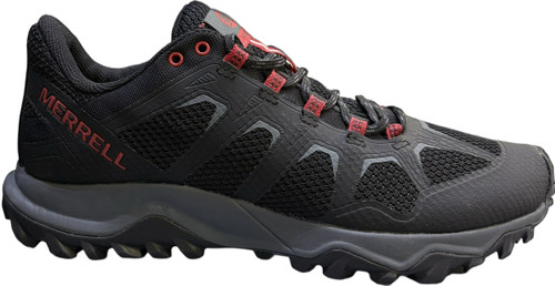 کفش مردانه/زنانه مرل مدل Fiery رنگ قرمز و مشکی، مناسب پیادهروی و فعالیتهای روزمره