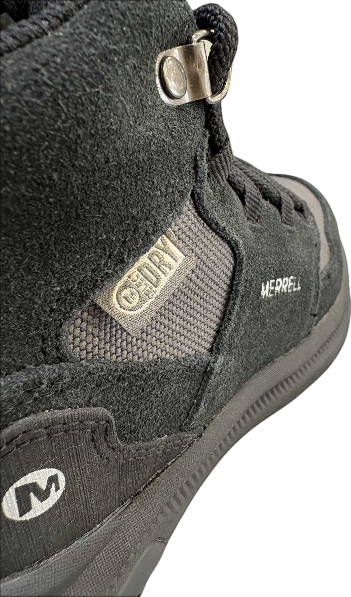 کفش بچه‌گانه Merrell M-Ontario 85 رنگ مشکی، سبک، ضدآب و ایده‌آل برای استفاده روزانه