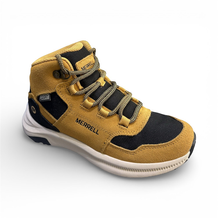 Merrell M-Ontario 85 Waterproof Kids کفش مرل گندمی کودک با زیره بادوام و طراحی مقاوم